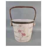 Vintage ceramic large bucket
