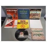 Group of vintage LP records