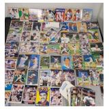 Vintage Dodgers baseball cards: 1 autographed
