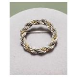 Tiffany & Co. Sterling silver and 18k. gold