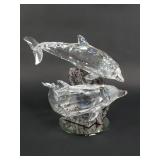Swarovski Soulmates Dolphins crystal figurine