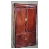Vintage Chinese rosewood cabinet