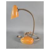 MCM style Japanese goose neck desk lamp metal