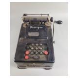 Vintage Remington Rand mechanical adding machine
