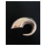 Vintage Simon Seabag sterling silver brooch