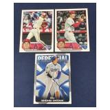 Lot of Shohei Ohtani baseball cards