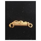 14kt gold clasp