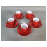 Laure Japy Limoges France saucers and teacups
