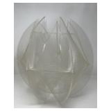 Vintage acrylic pendant light shade
