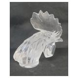 Lalique (France) crystal rooster