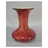 Hand blown art glass vase by Stone