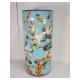 Vintage ceramic tall vase/umbrella stand
