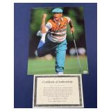 Payne Stewart authographed photo
