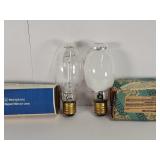 Vintage Westinghouse & GTE Sylvania bulbs
