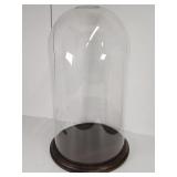 Vintage enormous glass dome USA made Bards