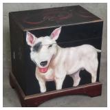 The Crate Factory signed and dated hand painted