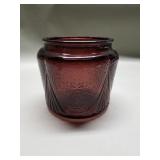 Amethyst Royal Lace cookie jar bottom