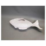 MCM oven proof California fish shaped casserole