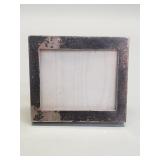 Reed & Barton sterling silver and glass picture