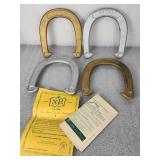 Vintage St Pierre Royal pitching horse shoes