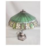 Circa 1930ï¿½s Bradley & Hubbard pewter table lamp