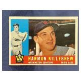 1960 Topps Harmon Killebrew baseball card