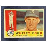 1960s Topps Whitey Ford baseball card