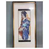 Vintage signed Willem Fooijewaard oil on paper