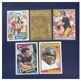 Lot of vintage football cards