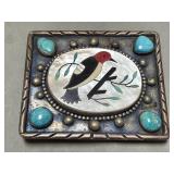 Vintage Native American style silver and