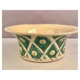 Very large vintage Italian majolica