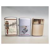 Group of vintage lighters zipo Ronson and