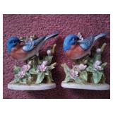 Lefton China Blue Birds, Flowers & Elephant