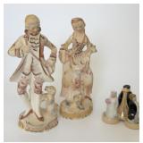 Mid-century German & Pacific Japan Figurines