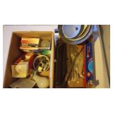 Lightbulbs, Metal Files, Funnels