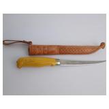 Finland Fish Knife w/Sheath