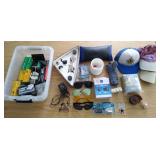 Hats,  Poncho & Various Items Lot