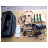 JVC GR-M7 Pro Video Camera w/Bag and VHS tapes