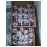 25 Crystal Clear Glass Stemware Glasses