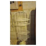 White Wire Shelving Rack