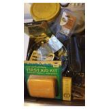 Home Repair Supplies, First Aid Kit, Clamps