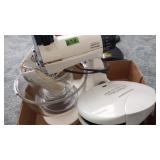 Vintage Sunbeam Mixer & Hamilton Beach Mini Grill