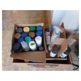 Large Lot of Various Color Spray Paints