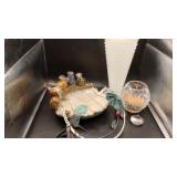 White Milk Glass Hobnail Vase, Home Decor