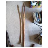 Wooden Walking Sticks (2)