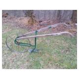 Antique walk behind plow