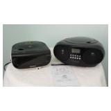 Sony Dream Machine Clock/CD & Insignia CD Player