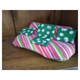 Vintage Barbie Green Plastic Couch w Cover