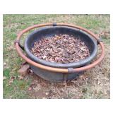 Fire Pit Circle, foot rest and Metal Grates