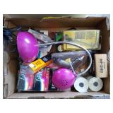 Office Supplies & Desk Lamp Lot